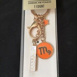 Modern Expressions Scorpio Zodiac Keychain